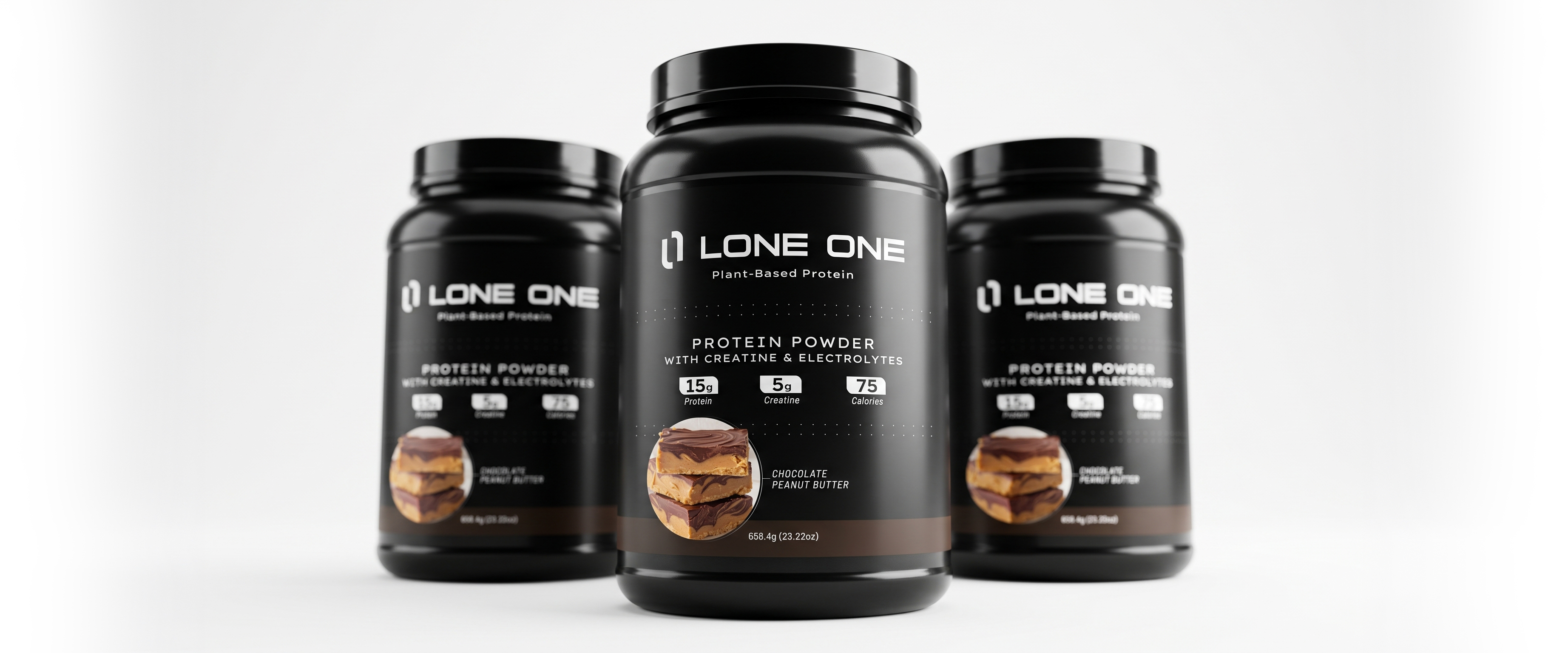 Lone One Chocolate Peanut Butter protein powder
